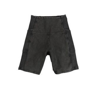 American Eagle Womens Rib Athletic Workout Shorts, SAM